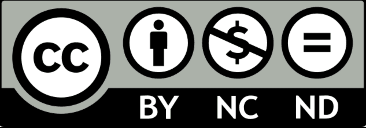 Creative Commons BY-NC-ND License
